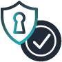 ícono seguridad de la información